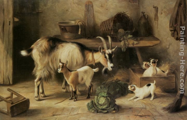 Edgar Hunt Uninvited Guests